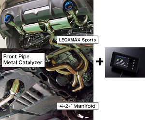 HKS エキゾースト＆ECUパッケージ 33009-AT009 スバル BRZ ZC6 FA20 後期型MT専用品 2016年08月～2019年03月