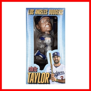 クリス・テイラー 2023年 ボブルヘッド 守備 Chris Taylor Bobblehead ロサンゼルス ドジャース Los Angeles Dodgers MLB 球場配布限定