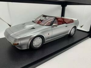 Cult 1/18 アストンマーティン Aston Martin V8 Zagato Spyder 1987 Silver metallic J01-04-014