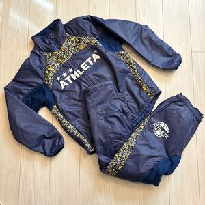 アスレタ ATHLETA 中綿 ウィンドブレーカー 上下セット Mサイズ