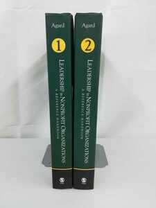 【まとめ】非営利組織におけるリーダーシップ　全2巻セット　洋書/英語/NPO/アメリカ/福祉/教育/芸術/文化/環境【ひ2109 037】