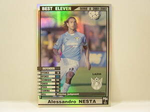 WCCF 2001-2002 ロケテスト版 PB4 アレッサンドロ・ネスタ　Alessandro Nesta SS Lazio 01-02 PE04/11 Panini