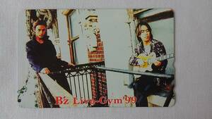 未使用 テレホンカード【B’z】Live-Gym’99