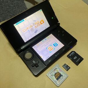 送料無料 ニンテンドー3DS 本体 ジャンク コスモブラック CTR-001 NINTENDO ニンテンドー NINTENDO3DS 3DS 