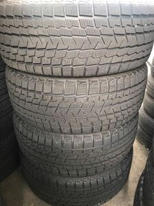 冬4本 265/60R18 110Q ヨコハマ アイスガード G075 バリ溝 スタッドレス 倉庫保管 ゴム質良好 プラド150