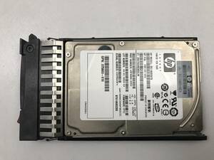 【中古パーツ】 HP DG146BB976 2.5インチ 418399-001 SAS ハードディスク マウンタ付き 　146GB HDD 正常/健康品　■SAS-265