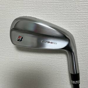 未使用品 BRIDGESTONE 229hi 23° 4番 アイアンユーティリティ ブリヂストン tourB ガラスコーティング済 グラファイトデザイン raune 105s