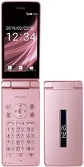 docomo ドコモ AQUOS ケータイ SH-02L アクオス 携帯電話 ピンク ガラケー①