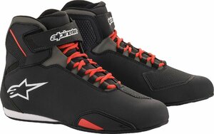 US 14 - ブラック/レッド - ALPINESTARS アルパインスターズ Sektor シューズ