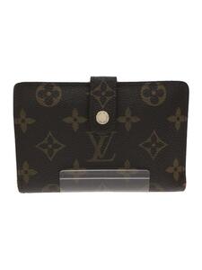 LOUIS VUITTON◆財布/レザー/BRW/総柄/レディース