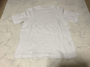 UNIQLO ユニクロ Tシャツ 半袖 241-182216 ホワイト系カラー トップス シンプルデザイン 着心地良い Mサイズ【アウトレット】Q5