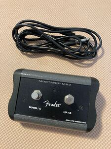 Fender MS2 Footswitch for Mustang Series Amplifires アンプ用フットスイッチ