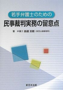 [A01505401]若手弁護士のための民事裁判実務の留意点