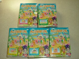 バンダイ 食玩　ふたりはプリキュア Splash Star　プリキュア 夕凪中学校　全5種 フルコンプ 当時物　フィギュア　