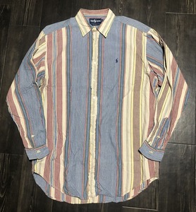 [USED] US RALPH LAUREN STRIPE SHIRTS L