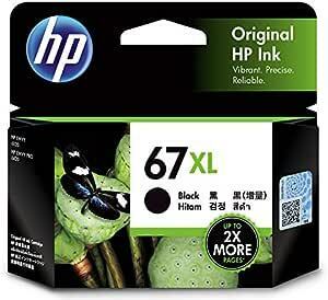 HP 67 XL 純正インクカートリッジ ブラック 黒 3YM57AA 3YM57AA【国内正規品