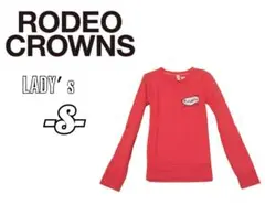 レディースS◇RODEO CROWNS◇スウェット トレーナー 赤