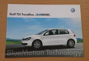 ★フォルクスワーゲン・ゴルフ TSI トレンドライン Golf TSI Trendline 2012年4月 カタログ ★即決価格★