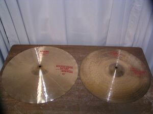 ★製造終了！貴重品！パイステ　PAISTE2002　サウンドエッジ・ハイハット　15インチ　中古品　ジョン・ボーナム