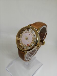 【稼働品】Vivienne Westwood ヴィヴィアンウエストウッド VV055PKTN レディースクォーツ腕時計