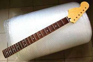 22フレッドストラトキャスターネックリバースラージヘッドレアエレキギター交換ネックメイプル製
