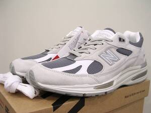 新品 UK製 ニューバランス U991 V2 LG2 Lグレー US10.5 28.5cm 定価35200円 国内品 イギリス製 new balance イングランド 990 993 M991 ★