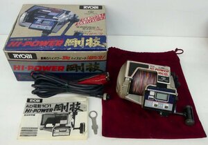 ☆RYOBI リョービ 電動リール AD電動101 HI-POWER ハイパワー 剛技 used☆