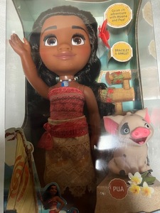 ディズニー　プリンセス　モアナとプア　お人形　新品　未開封品