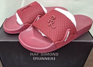 RAFSIMONS ラフシモンズ Astra サンダル レッド シャワーサンダル チャーム付き 40サイズ W67