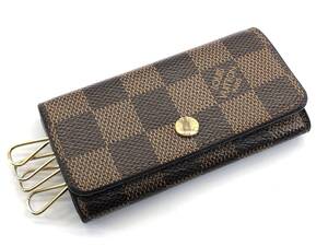 ■LOUIS VUITTON ルイヴィトン ミュルティクレ ４ N62631 ダミエ 4連 キーケース CT0280■