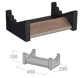 SB-410　 センタースピーカースタンド ハヤミ工産 HAMILX JOLT