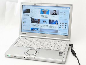 1円～ 中古良品 ノートパソコン 12.1型 Panasonic CF-NX4EDWVS 第5世代Core i5 8GB 無線 Wi-Fi Bluetooth Windows11 Office 保証付 即使用