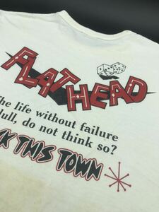 【シミ、汚れ有】THE FLAT HEAD 半袖フラッドヘッド50