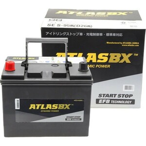 ATLASBX アトラス AT S-95R 国産車バッテリー アイドリングストップ車用 EFB Technology