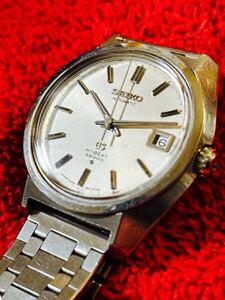 【61GS ・グランドセイコー】★6145-8000★自動巻腕時計★稼動品★コレクション処分★GRAND SEIKO★HI-BEAT36000★メダリオン★