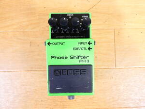 【USED!BOSS コンパクトエフェクター Phase Shifter PH-3★ボス/フェイザー/空間系 ※現状品＠送料600円（11）】