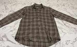 ★BURBERRY LONDON バーバリー 長袖 シャツ 長袖シャツ チェック柄シャツ チェック柄 メンズ　Mサイズ