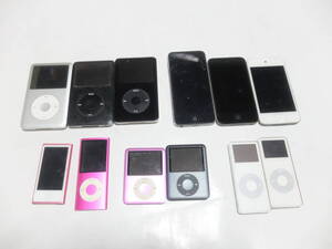 Apple iPod 　本体　色々12台（classic3台込）　USED難有ジャンク品