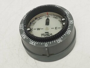 USED TUSA ツサ ゲージ用コンパス 直径:5ｍｍ 厚み:28ｍｍ 動作確認済 スキューバダイビング用品 [C5-58214]