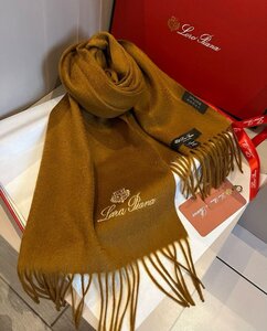 LORO PIANA ロロピアーナ レディースマフラー プレゼント 防寒 カシミヤ100％ ひざ掛け 秋冬 カシミアストール 無地 小物 大判