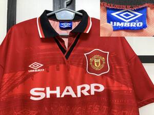 94-96 アンブロ製 マンチェスターユナイテッド ユニフォーム / UMBRO Manchester United jersey Shirt サッカー フットボール