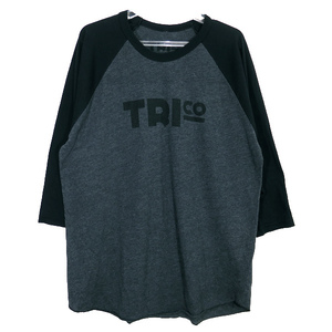 NEIGHBORHOOD ネイバーフッド x TRI co Hollywood 15SS TRICO/CE-CREW.3Q 151LBNH-CSN01S ラグラン七分袖 Tシャツ ブラック カットソー zz