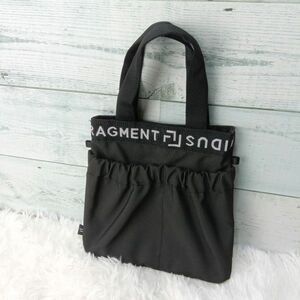 fragment design RAMIDUS ハンドバッグ ロゴ ブラック フラグメントデザイン ラミダスコラボ バッグ 黒