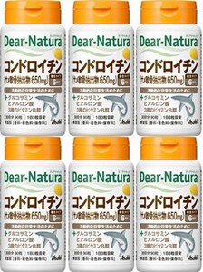 6瓶(6ヶ月分) ディアナチュラ コンドロイチン 30日分 90粒入　加齢と共に減少するコンドロイチンに、グルコサミン、ヒアルロン酸をプラス。