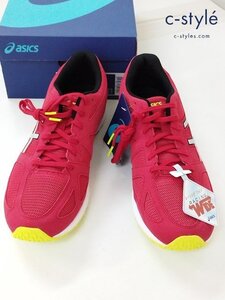 N076c [未使用品] ASICS アシックス ランニングシューズ 29cm レッド LYTERACER TS-WIDE | G