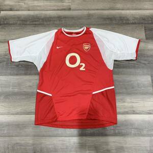 NIKE ナイキ ARSENAL O2 HOME ユニフォーム アーセナル　ホーム ホーム GAME SHIRT ゲームシャツ サッカー SOCCER プレミアリーグ