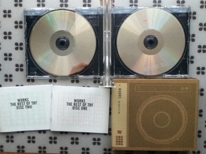 2CD　TRF「BEST OF TRF」スリーブケース付き