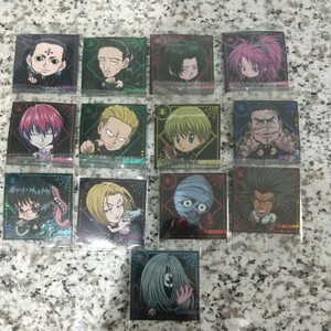 【同封歓迎】 HUNTER×HUNTER シール ウエハース vol.6　にふぉるめーしょん　RR 幻影旅団　コンプ　セット　ハンターハンター