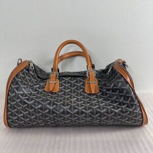 GOYARD ゴヤール クロワジュール40 ボストンバッグ 【m-2】