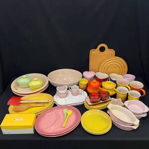 BKg162I 120x2 LE CREUSET ル・クルーゼ 食器 まとめ 中皿/グラタン皿/マルチオーバルプレート/ハート型ココット/スープボール/マグカップ